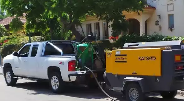 ניקוי חול מכשיר התזה